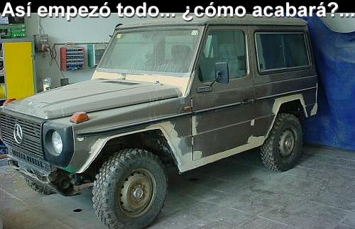 preparacion de mercedes g